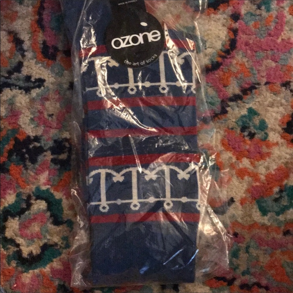 Ozone Interlocking Anchor Socks - Picture 2 of 3